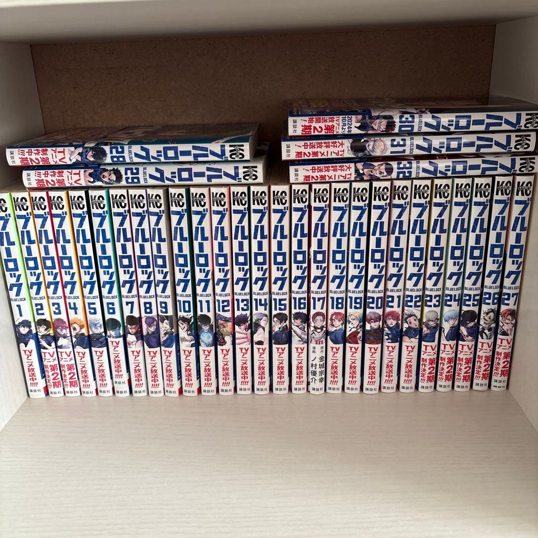 ［最終値下げ］ブルーロック　1〜32巻 ブルーロック 32巻 公式サイン入り2025年カレンダー付き特装版