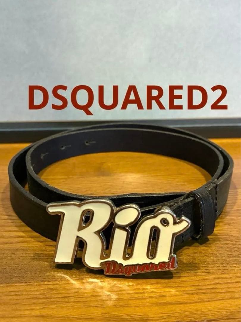 【DSQUARED2】 レザー ベルト イタリア ディースクエアード 黒 白 楽天市場】DSQUARED2 ディースクエアード レザー ベルト BEM0099