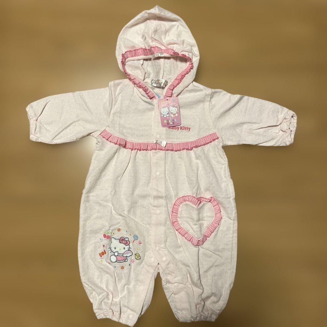 新品未使用❤️激レア⭐️ハローキティベビーズロンパース　サイズ80