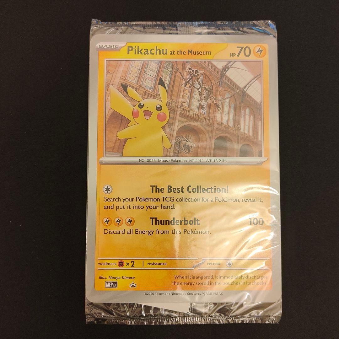 ピカチュウ　博物館　プロモ　Pikachu at the Museum