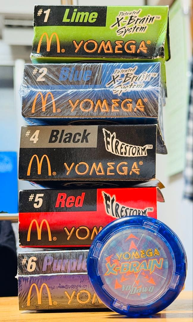 ヨメガ×マクドナルド限定ヨーヨー 6個セット