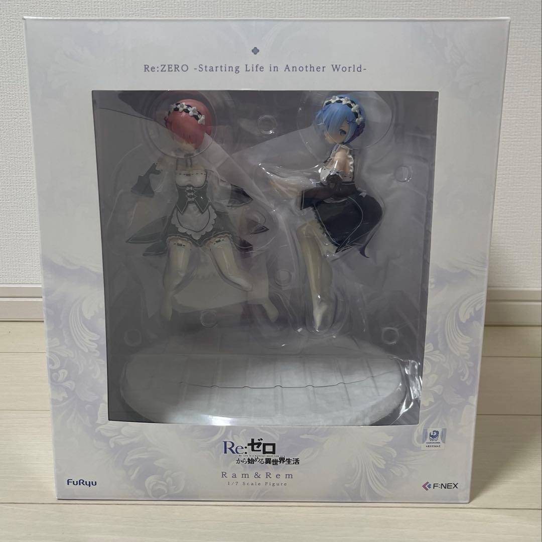 リゼロ レム ラム FuRyu 1/7スケール 完成品フィギュア