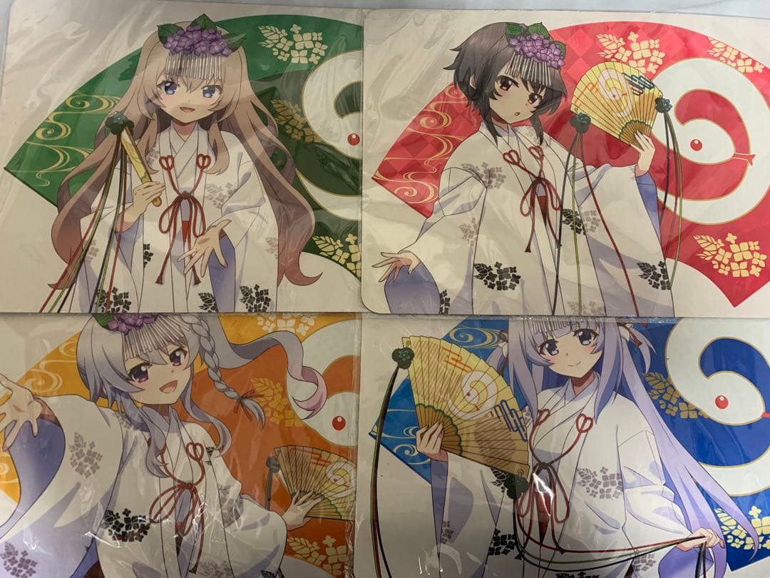 9-nine- ラバーマット 蛇窪神社コラボ　未開封 2026年最新】9-NINE プレイマットの人気アイテム - メルカリ