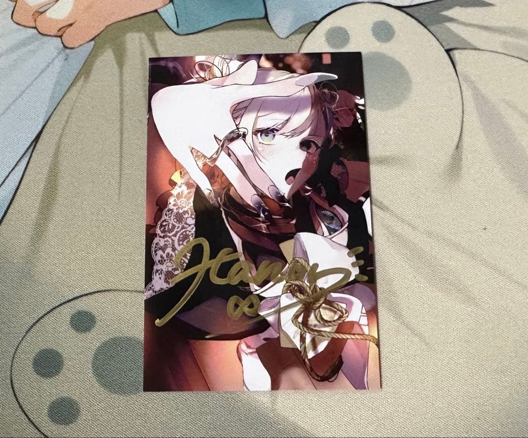 ハコニワリリィ ランダムトレカ hanon 直筆サイン - メルカリ