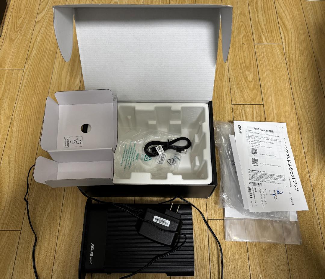 ASUS WiFi 6 無線ルーター RT-AX59U 公式修理交換機