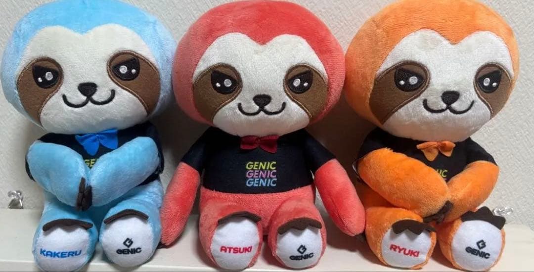 GENIC ナマケモノ ぬいぐるみ セット トレカ付き
