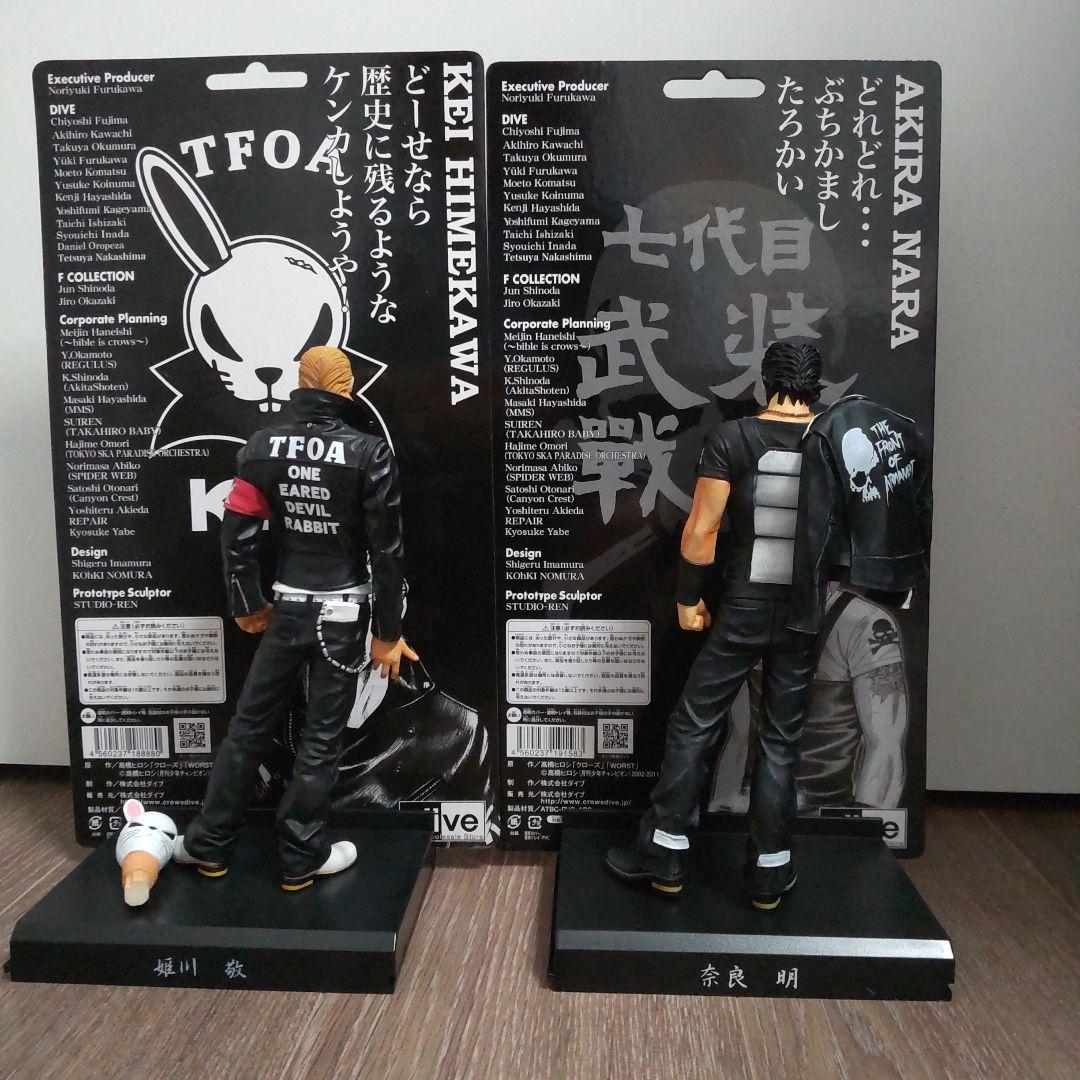 クローズ&WORST FBG 髑髏の系譜編 姫川敬、奈良明フィギュア2体セット