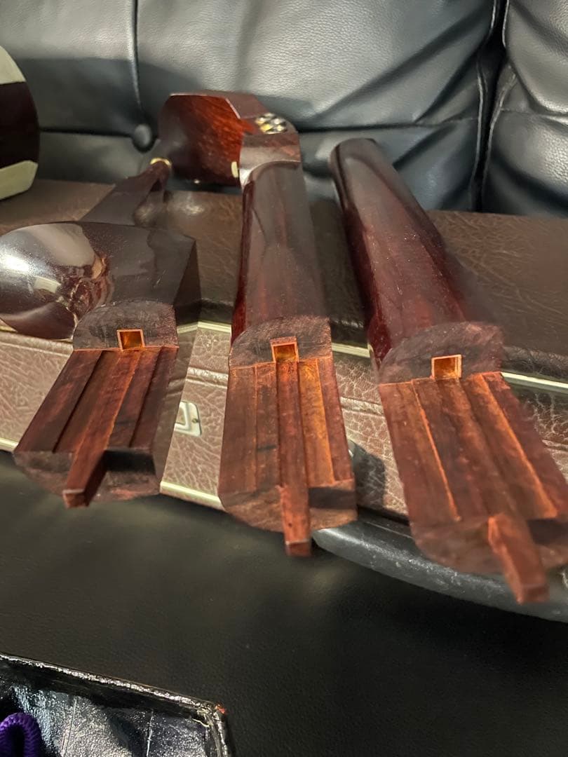 津軽三味線 太棹 紅木金細 K9刻印あり 重さ2960g 糸巻 弦楽器 - メルカリ