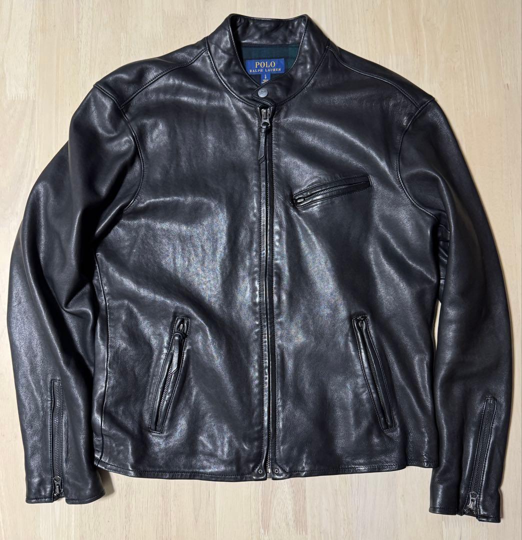 Polo Ralph Lauren レザージャケット L POLO RALPH LAUREN（ポロ・ラルフローレン） ポロ ラルフローレン