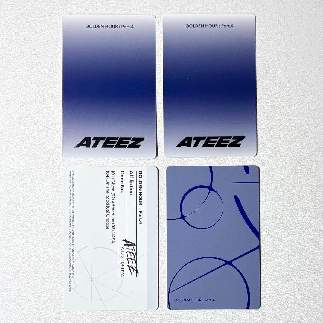 ATEEZ GOLDEN HOUR Part.4 サン トレカ - メルカリ