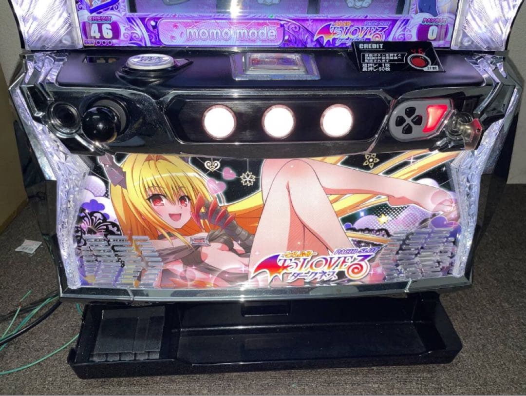 スマスロ実機 ToLOVEるダークネス 闇パネル