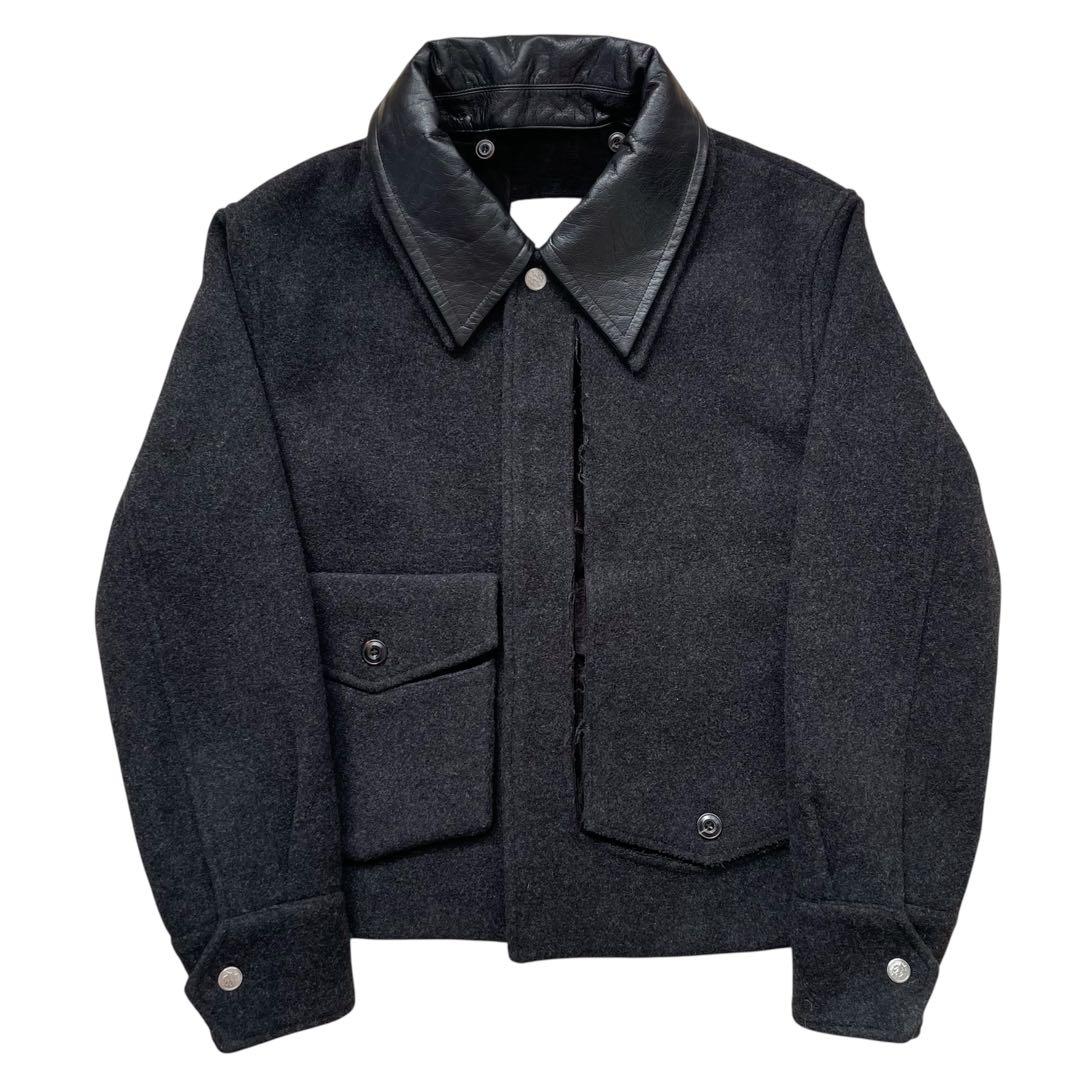 ジャケット・アウター FW2025 NULLUS PEELED OFF JACKET GREY 1