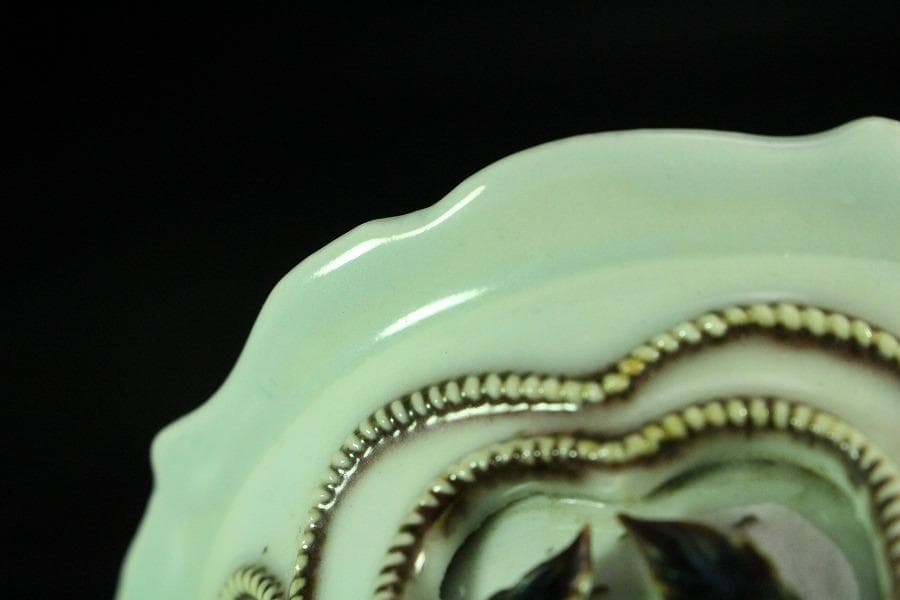 中国美術 貼枝花 高碗(K-A728) - メルカリ