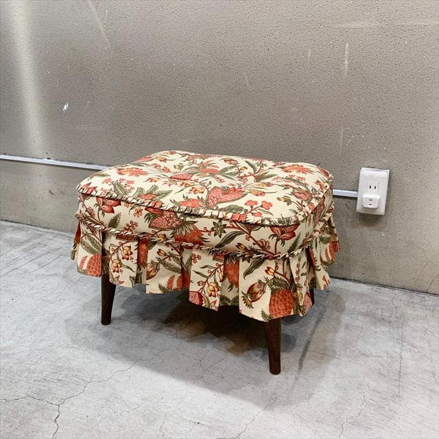 飛騨産業家具（キツツキマーク）穂高オットマン