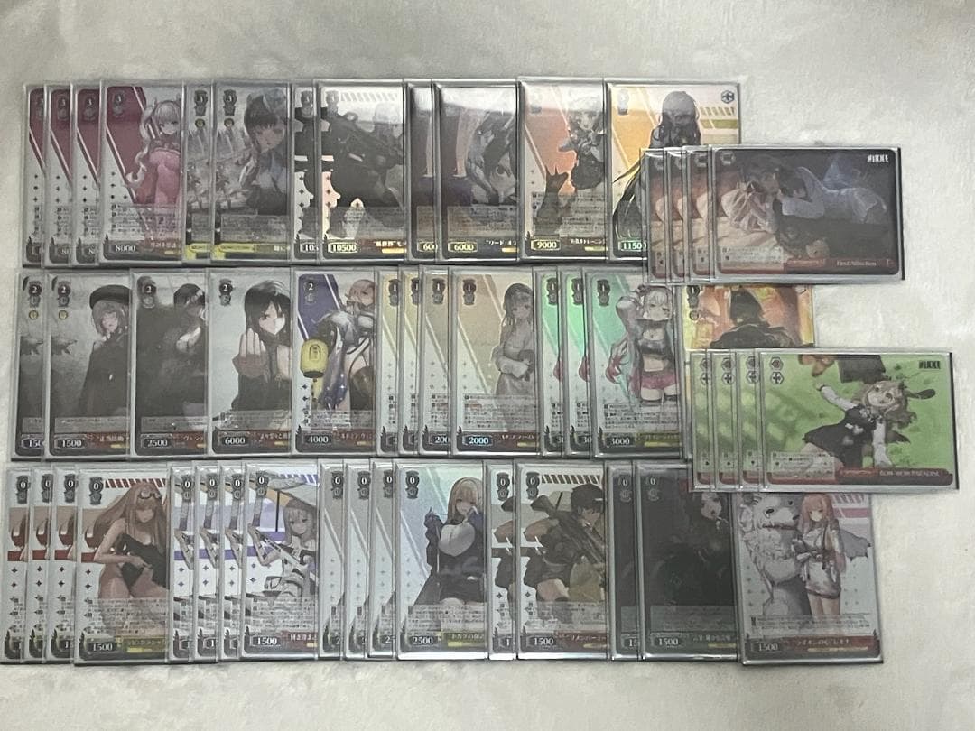 NIKKE　フルホイルデッキ　扉電源　ニケ　ヴァイス　デッキパーツ付き