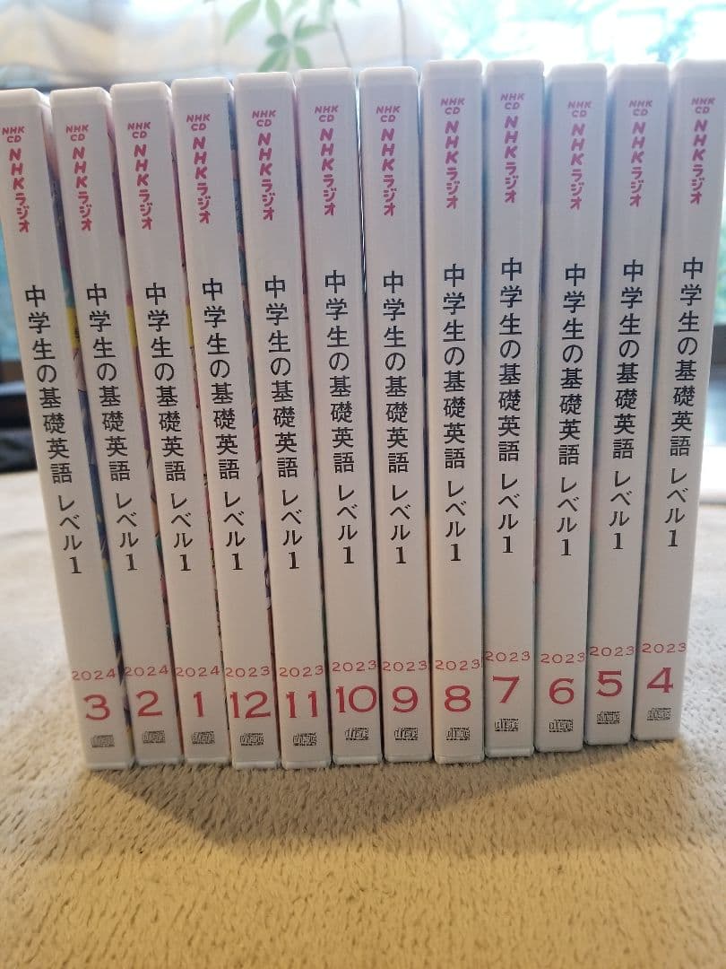 NHK CDラジオ中学生の基礎英語 レベル1 2023年4月号～2024年3月号
