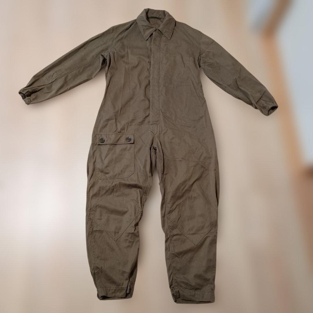 ネ*ア様 【極美品！】旧ソ連軍　タンカースーツ　空挺降下服　ツナギ　表記 50- つなぎの通販 長袖つなぎ服 山田辰オートバイAuto-Bi3950【サンワーク