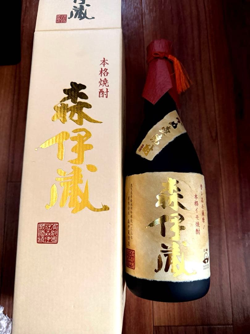森伊蔵　かめ壺焼酎　金ラベル　720ml 森伊蔵 芋焼酎 かめ壺焼酎 金ラベル 720ml 〈専用化粧箱入り〉 / 森