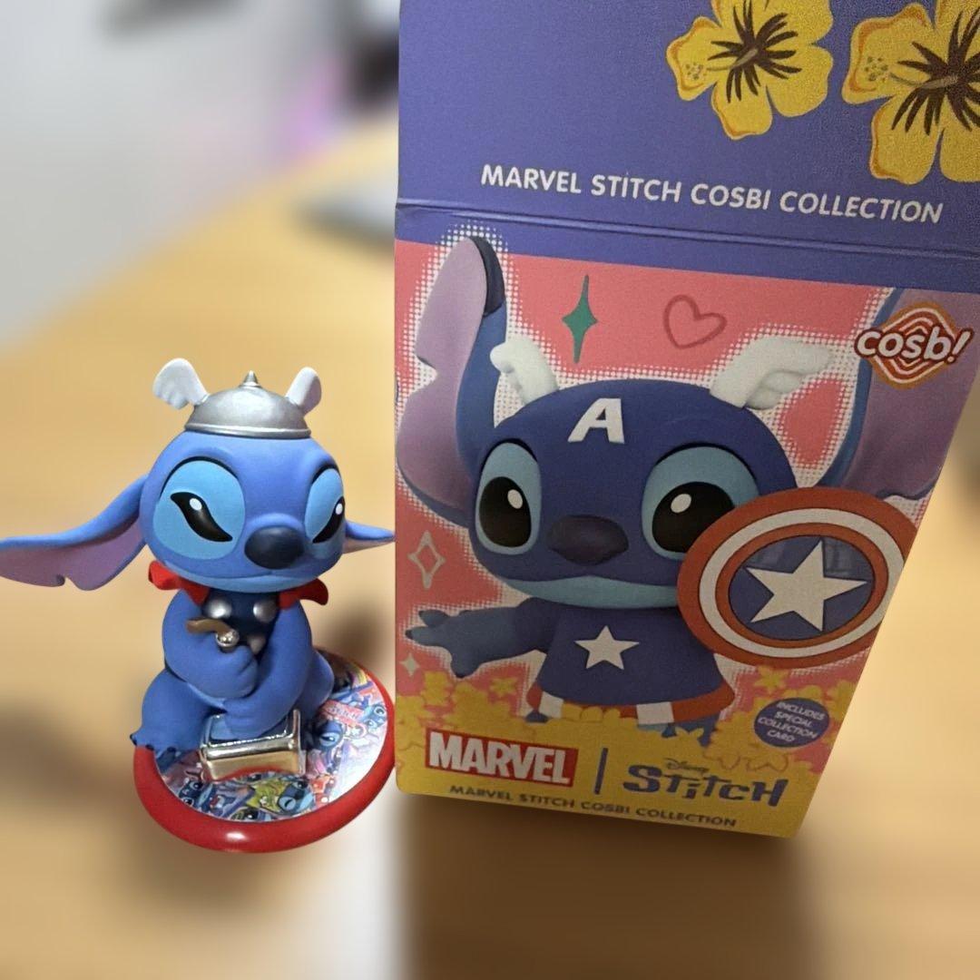 マーベル スティッチ コスビ ソー marvel cosbi 箱は折り畳んで同封