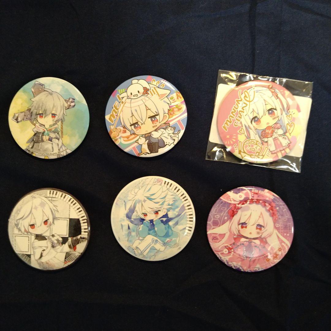 まふまふ まぬんちゃん 缶バッジ まとめ売り - メルカリ
