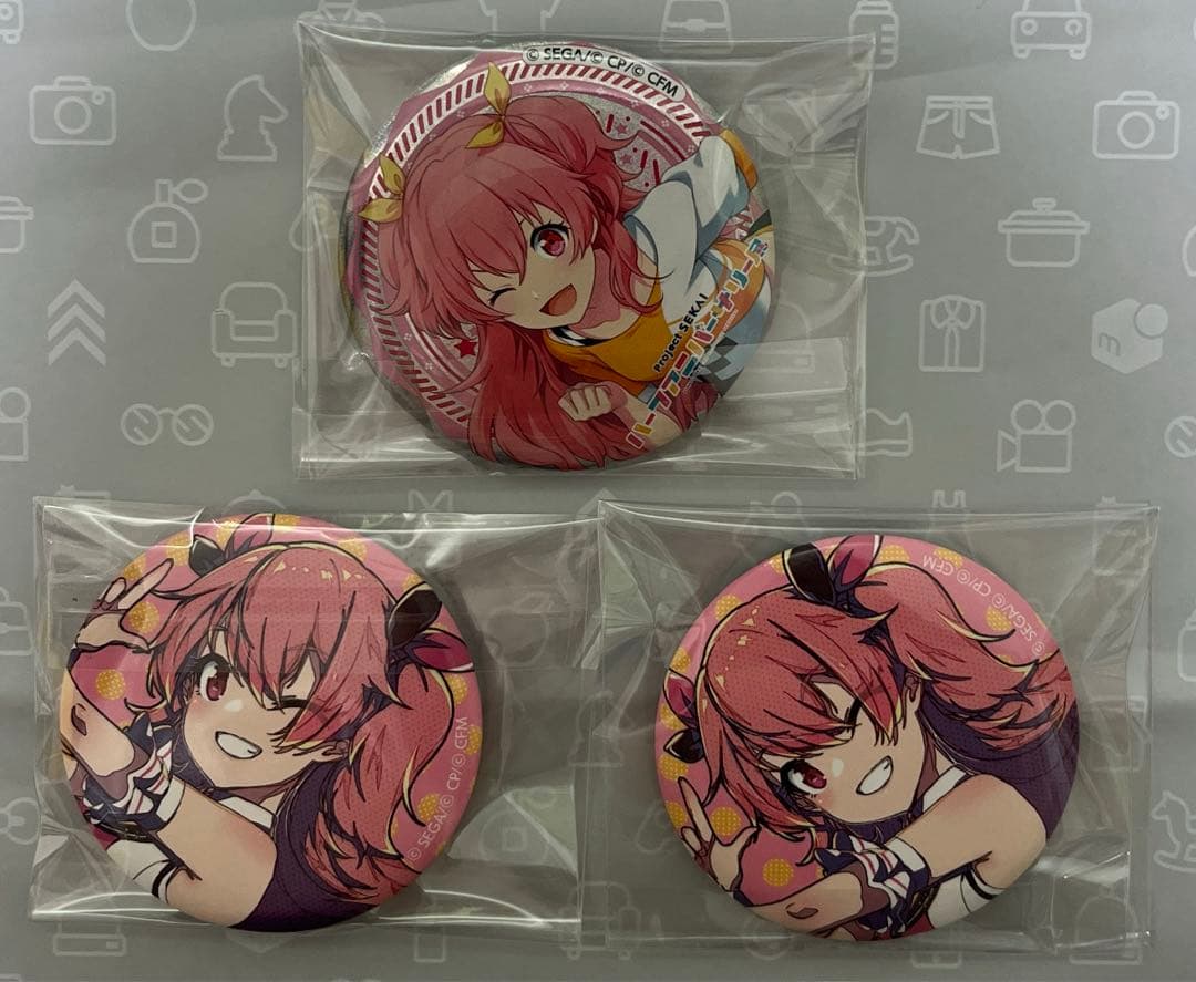 プロジェクトセカイ プロセカ 桃井愛莉 ハーフアニバーサリー展 缶