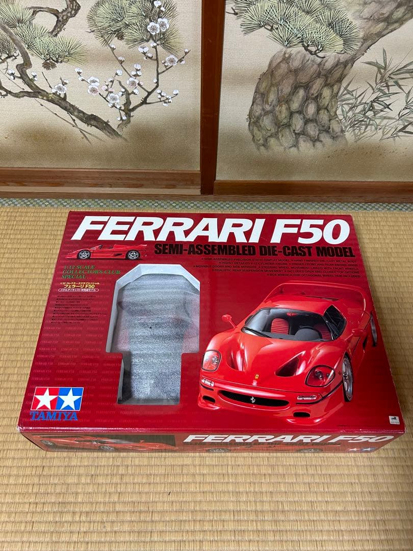 タミヤ コレクターズクラブスペシャル №3 フェラーリ F50 レッドver. 中古】TAMIYA 1/12 フェラーリ F50 コレクターズクラブスペシャル