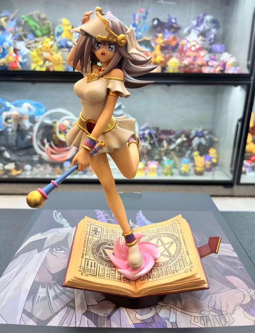 遊戯王　ブラック・マジシャン・ガール　フィギュア　ガレージキット