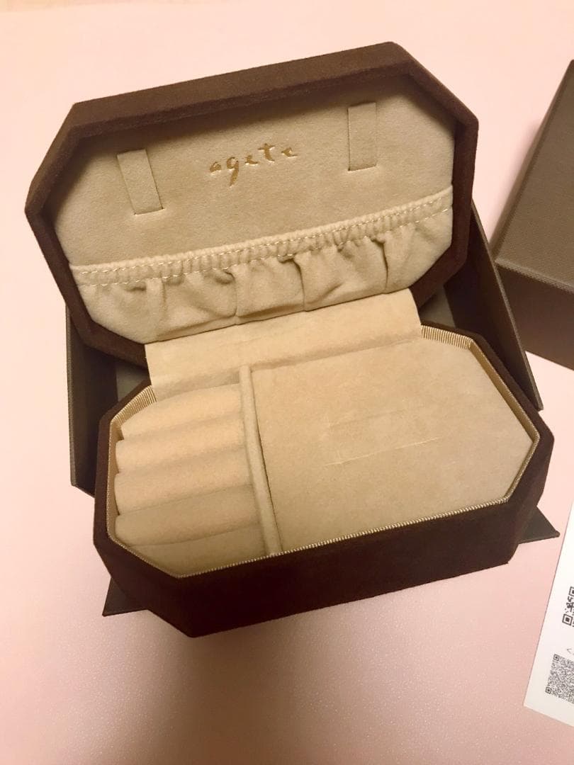 新品agete アガット ジュエリーボックス - メルカリ