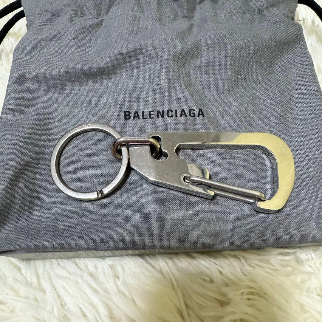 バレンシアガ SPACE KEYRING スペースキーリングカラビナ メンズ