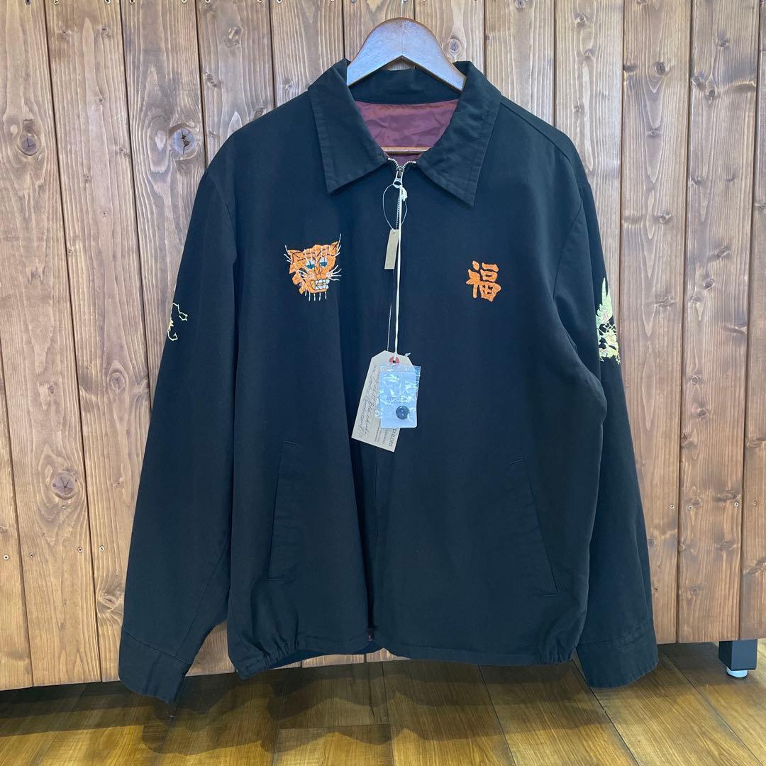 新品 ワイパーインク WAIPER inc ベトジャン スーベニア ブラック L WAIPER.inc ワイパーインク SOUVENIR JACKET / スーベニアジャケット
