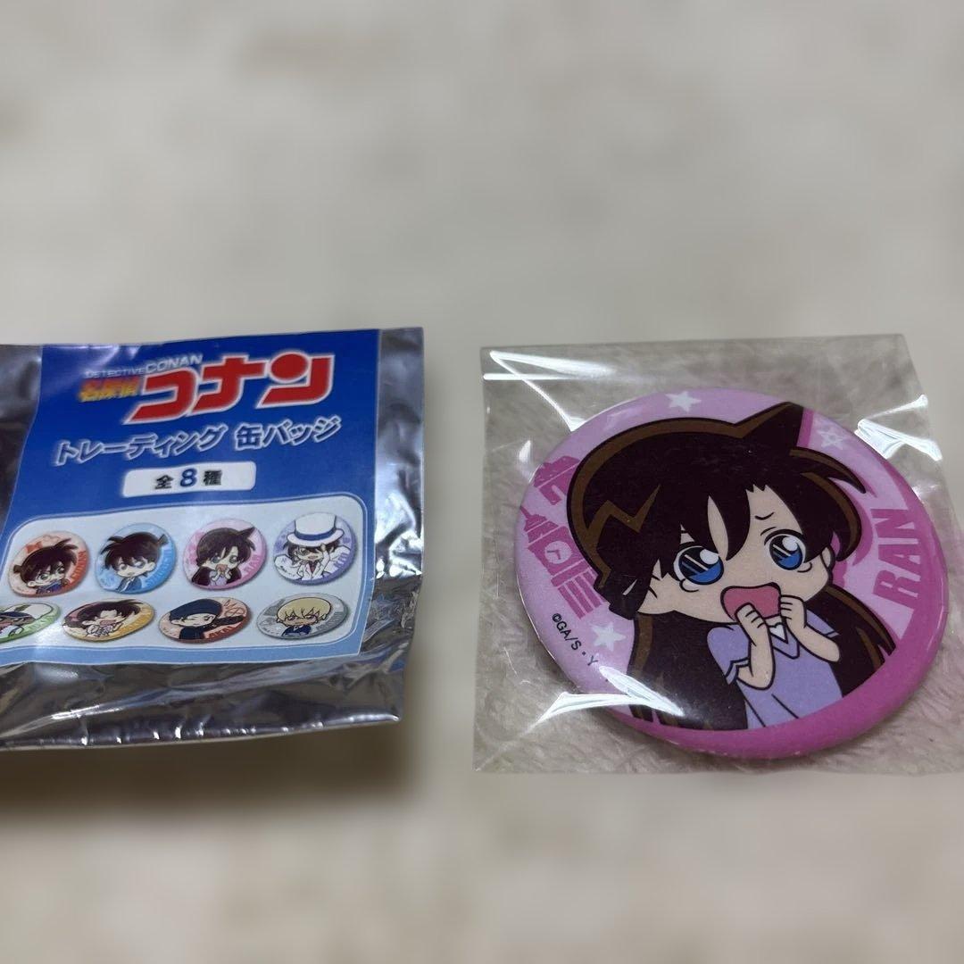 名探偵コナン 毛利蘭 蘭ちゃん 缶バッジ ロンドン泣き顔 - メルカリ