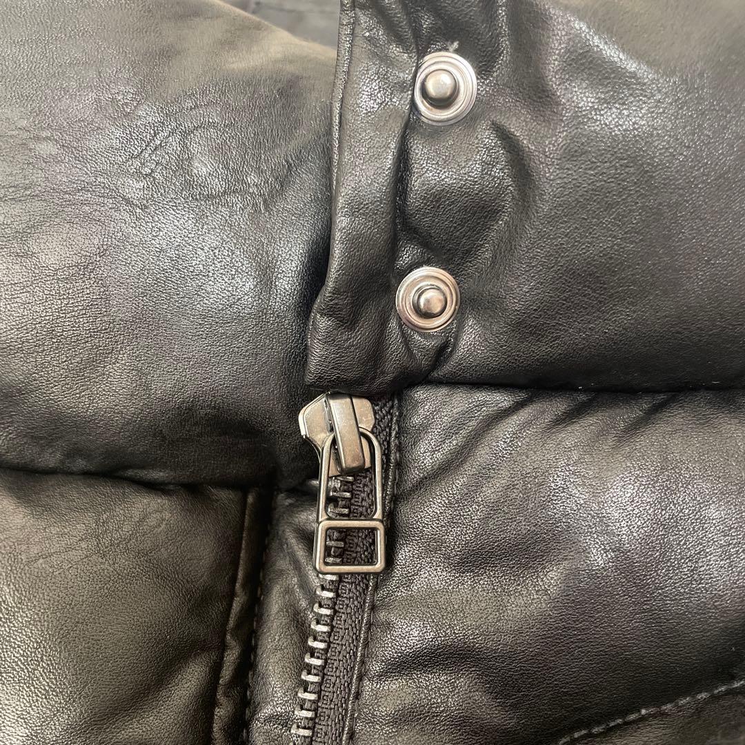 タグ付未使用】ルイルエブティック フェイクレザー ペプラムダウン