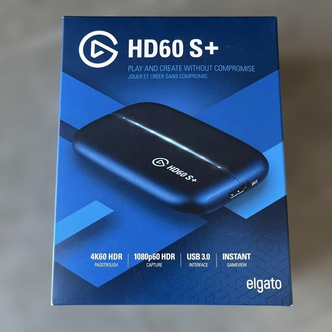 elgato HD60 S+ ゲームキャプチャ キャプチャーボード