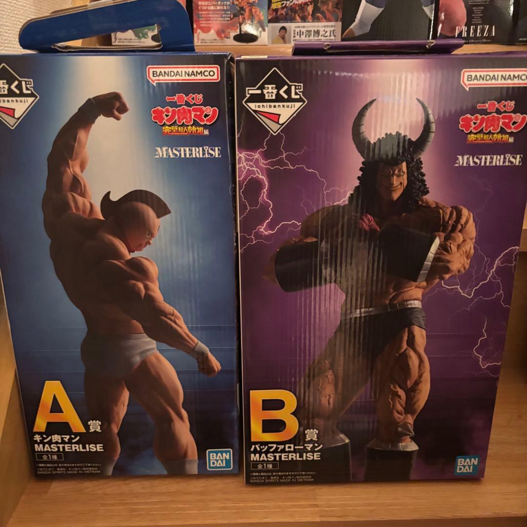 一番くじキン肉マン　A賞 キン肉マン　B賞 バッファローマン　フィギュア 一番くじ 『キン肉マン』完璧超人始祖編 B賞 バッファローマン
