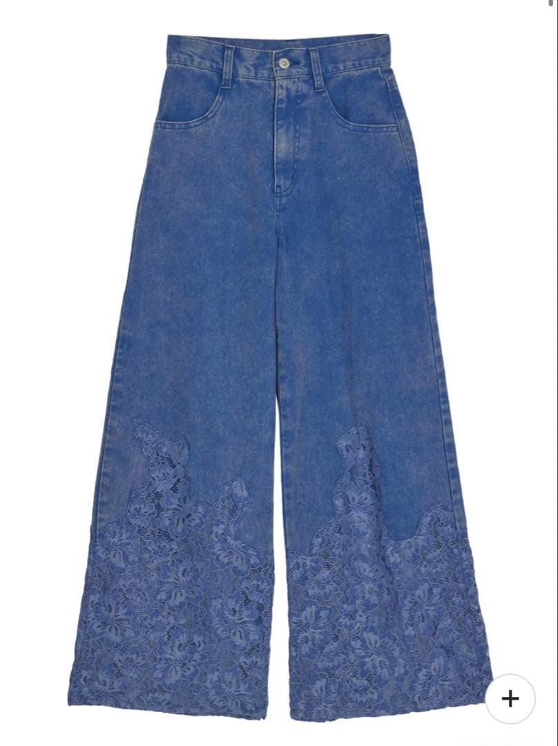 AmeriVINTAGE LACE DOCKING FADE DENIMパンツ