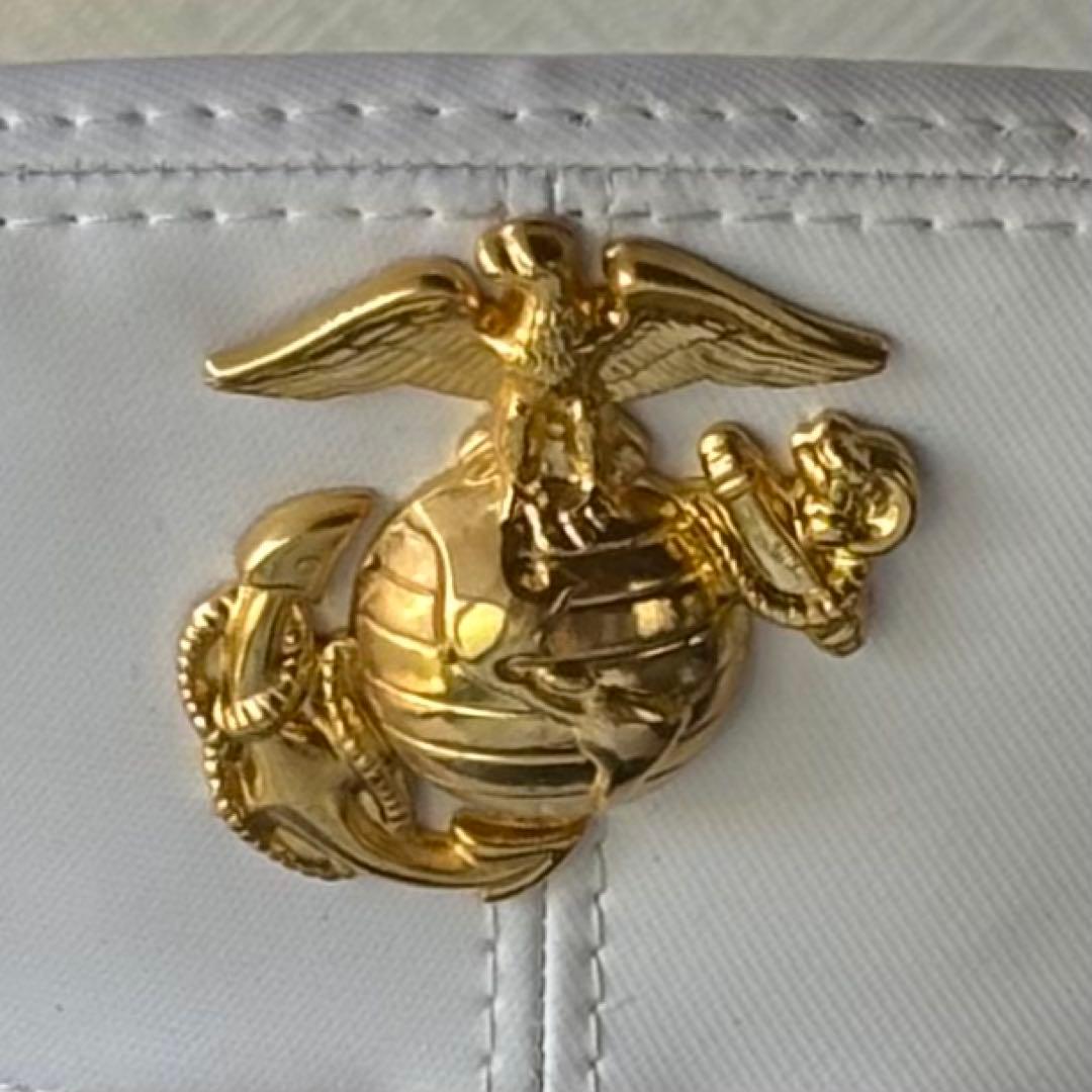 海兵隊ブルードレスキャップ 米軍 ホワイト制帽 ミリタリー帽子 - メルカリ