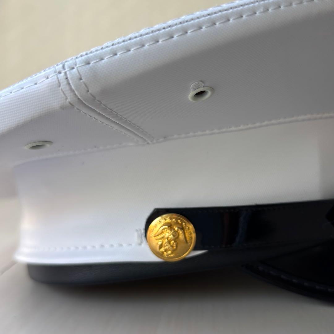 海兵隊ブルードレスキャップ 米軍 ホワイト制帽 ミリタリー帽子 - メルカリ