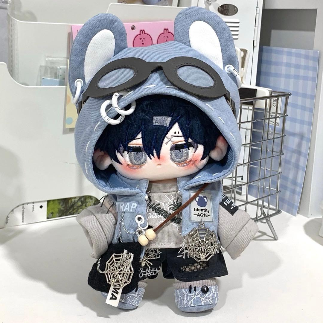 レア‼️新品♡ぬいぐるみ服20cm 着せ替えぬい服 ぬい活 パンク系