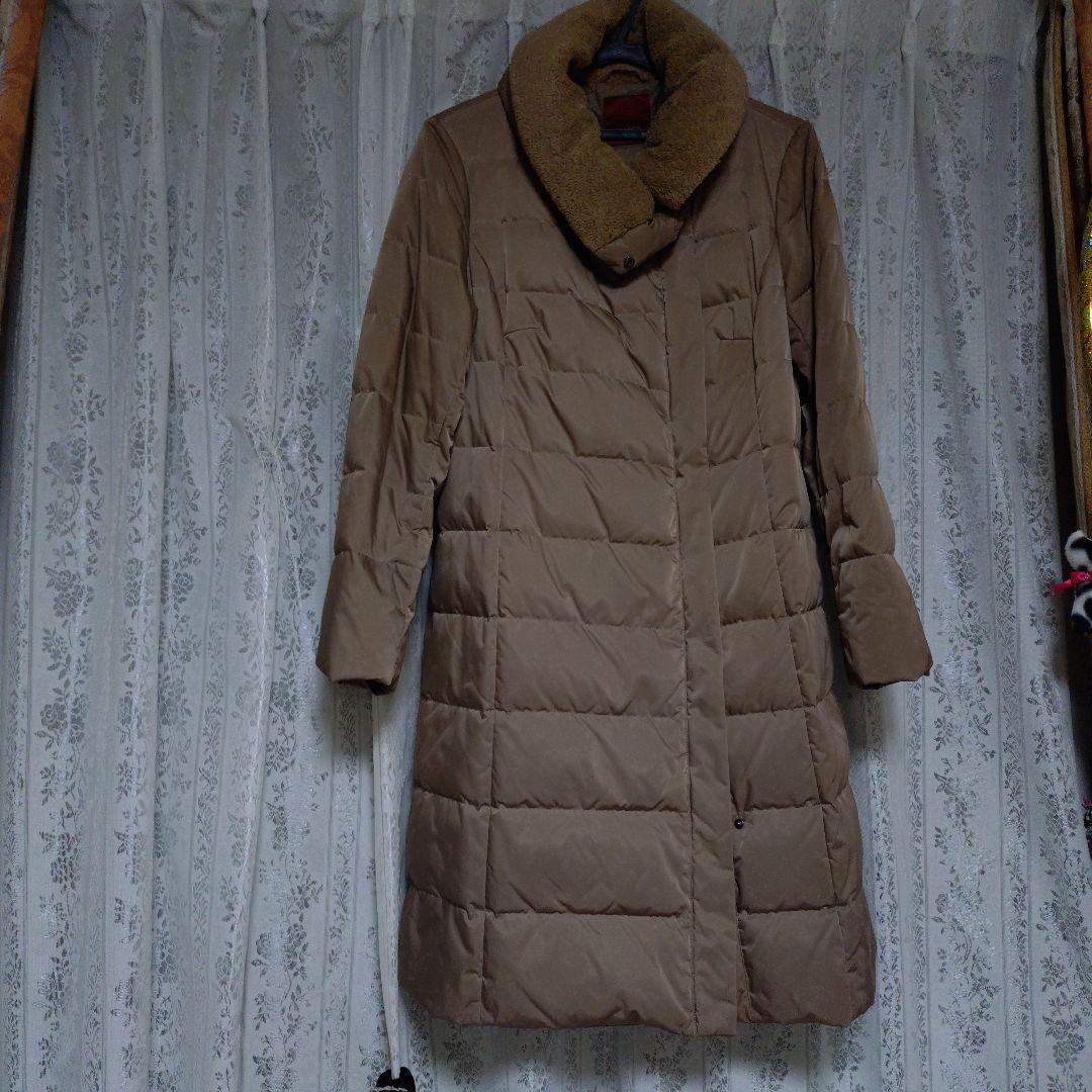 三陽商会AMACA☆高級ダウンコート☆ゆったりサイズ