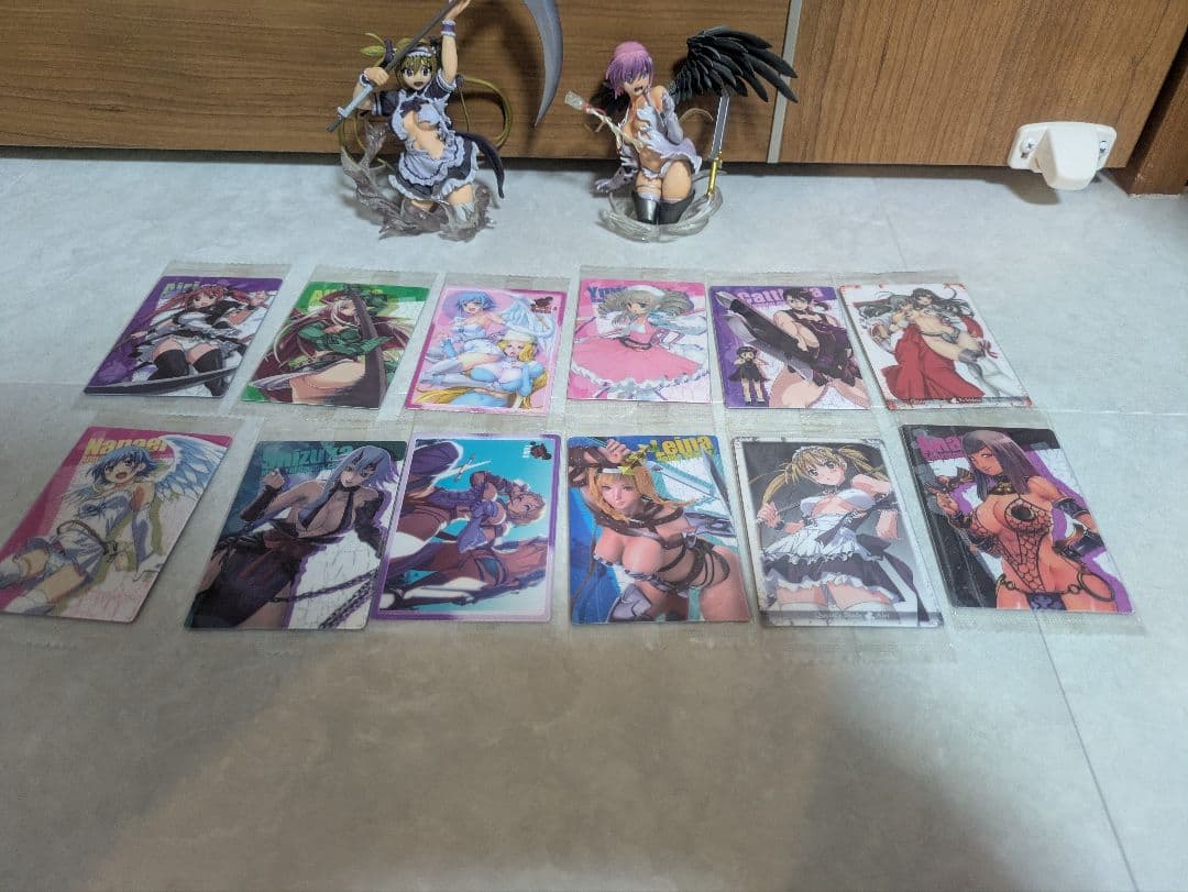 超像クイーンズブレイドフィギュクイーンズブレイドカード