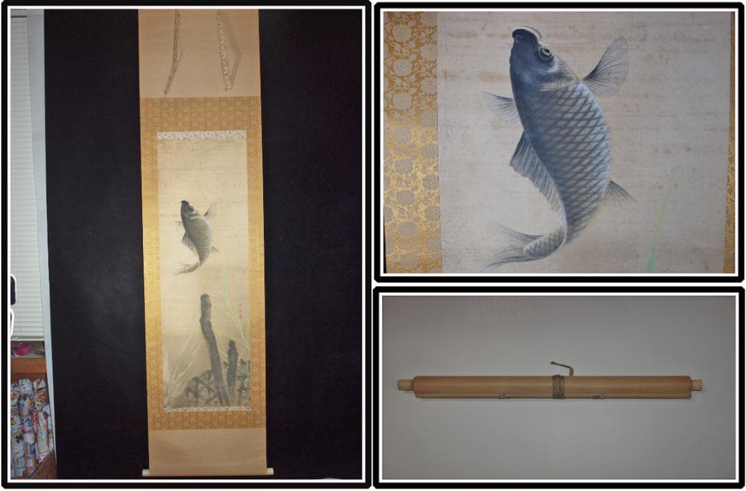 古民家整理品　江戸時代肉筆掛け軸そ中国美术品 激安骨董品 X1103C16-9 ①《昭君出寒》掛軸 中国美人画 骨董品 美術 中国掛け軸 刺繍 美人画