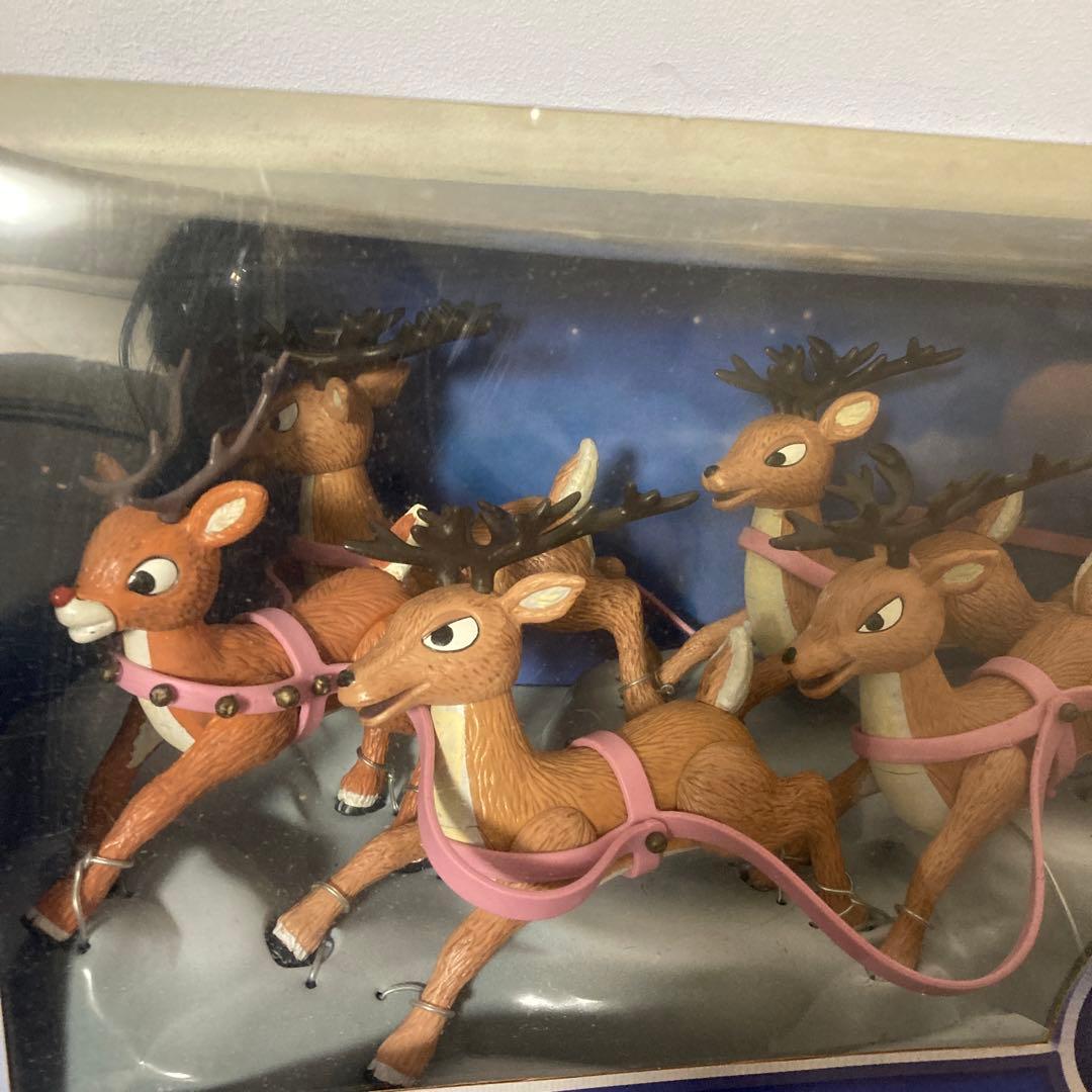トナカイ サンタ フィギュア メモリーレーン インテリア アメトイ レア
