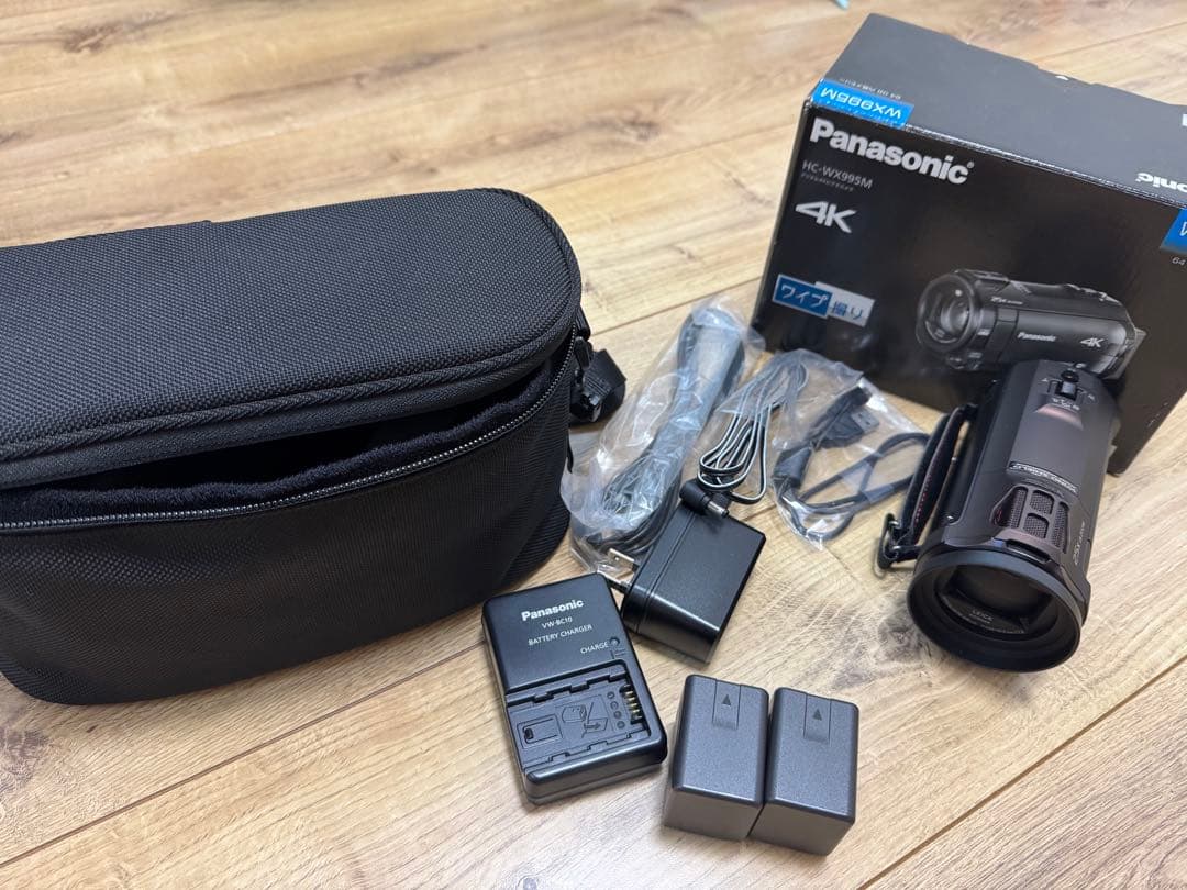 Panasonic HC-WX995M 4K ビデオカメラ 本体