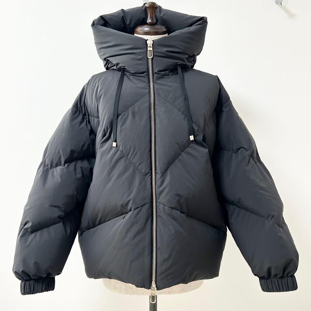 DUNO デュノ　PEGGIE ショートジャケット　ダウンジャケット　ブラック