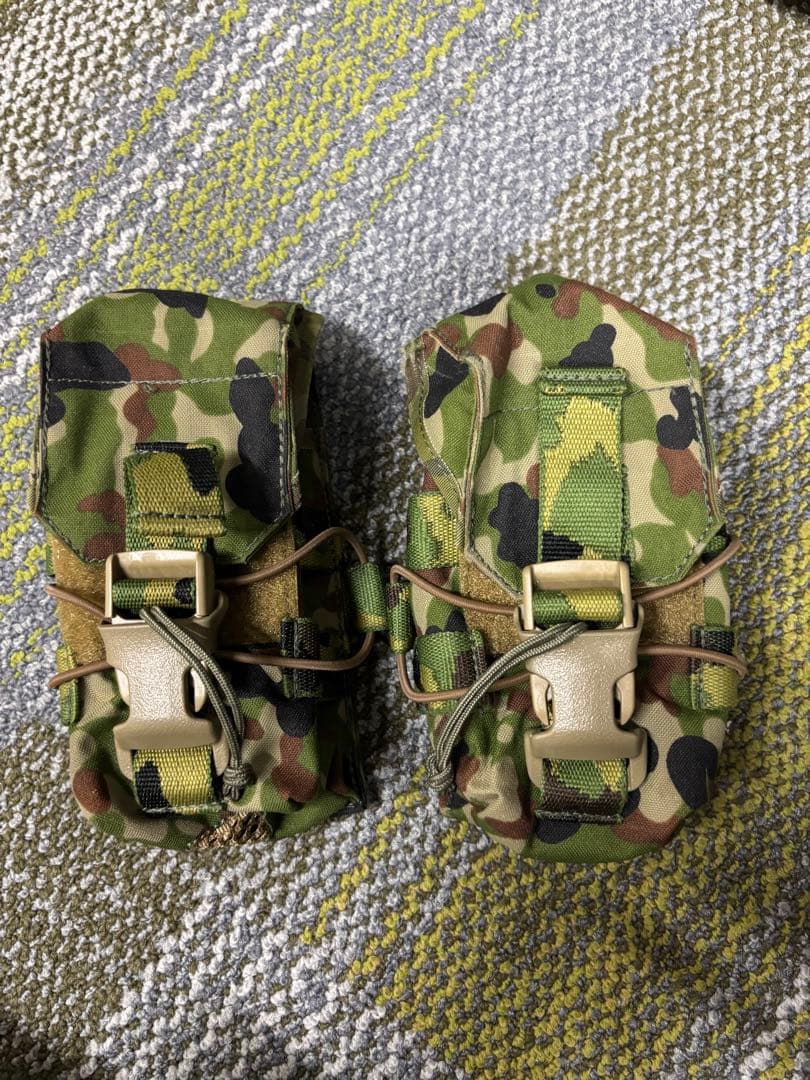 陸自迷彩 マガジンポーチ 3×2 L.E.M LEM 4d.t.g 89式