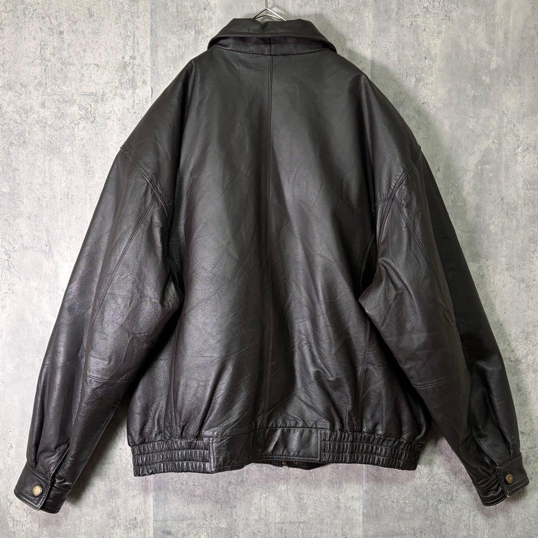 極上 Vintage 濃茶 レザージャケット ボアライナー 本革 - メルカリ