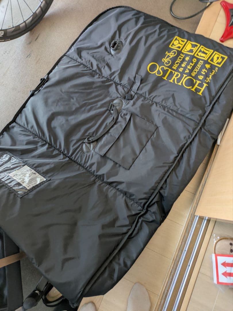 OSTRICH OS-500 トラベルバッグ 自転車輪行バッグ ブラック
