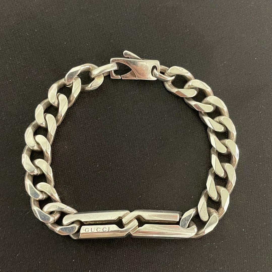 GUCCI インフィニティノットブレスレット サイズ16 シルバー