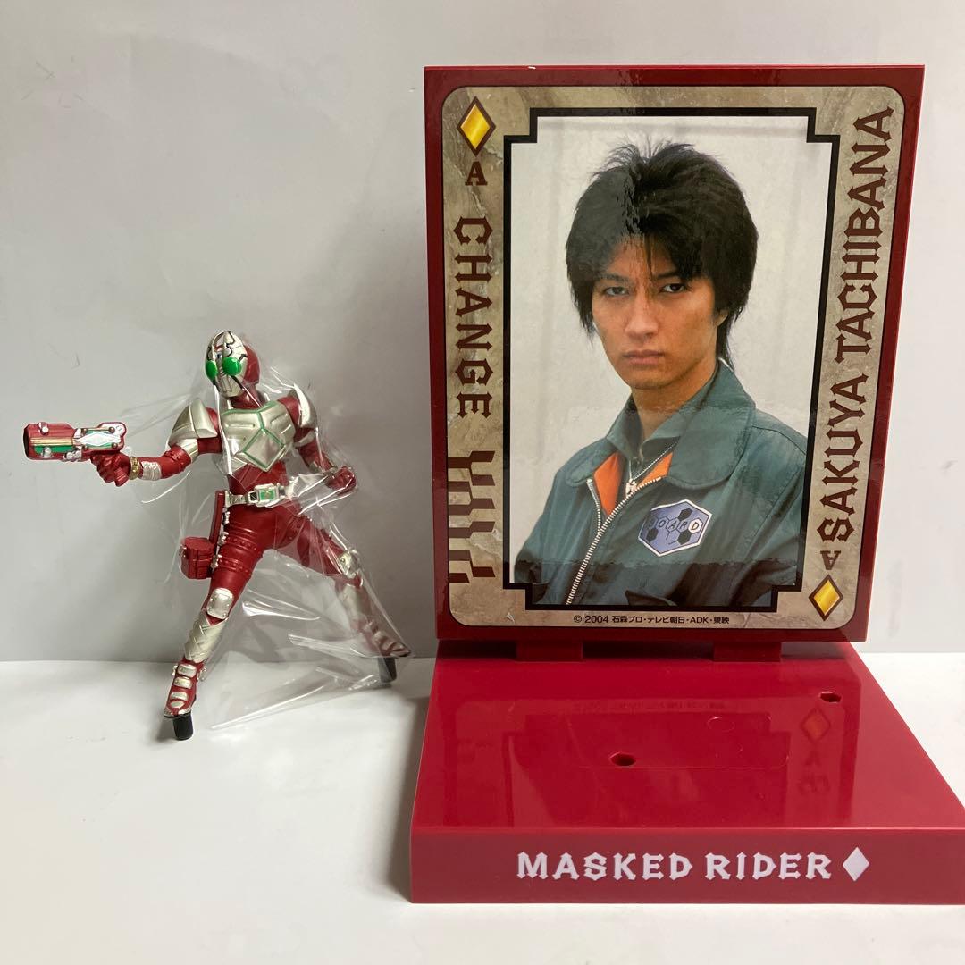 激レア☆仮面ライダーブレイド☆俳優写真パネル&フィギュア 4種セット
