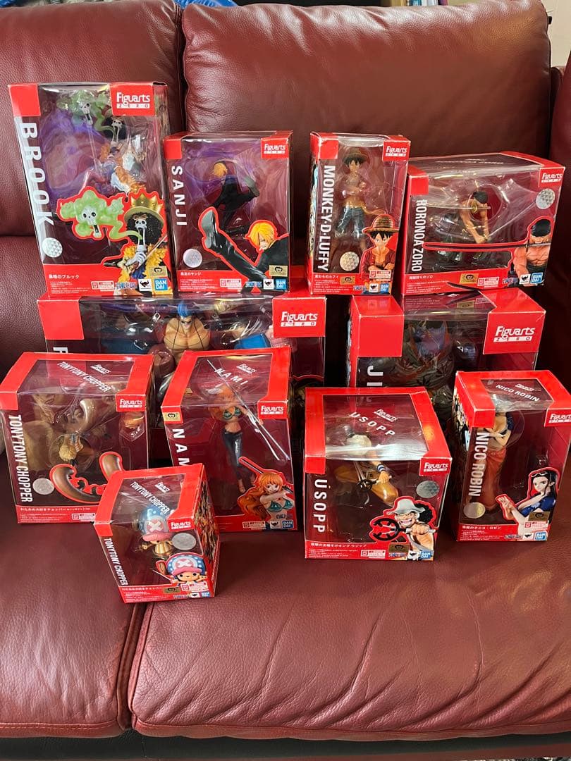 ONE PIECE フィギュアーツZERO 20周年記念　麦わらの一味全種セット